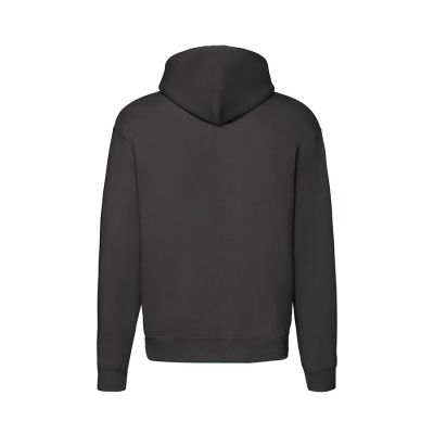 Толстовка с начесом PREMIUM HOODED SWEAT JACKET 280, черный-1