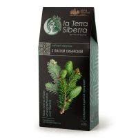Чайный напиток со специями из серии 'La Terra Siberra' с пихтой сибирской 60 гр., зеленый, черный