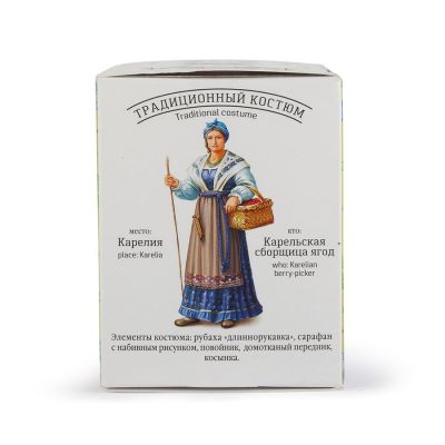 Чай зелёный СУГРЕВЪ «По‑карельски», белый, голубой-4