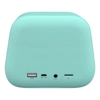 Колонка беспроводная RETRO L, цвет голубой-3