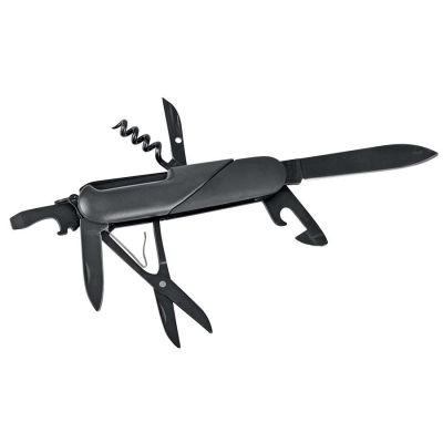 Нож многофункциональный в подарочной упаковке (7 функций), черный-0