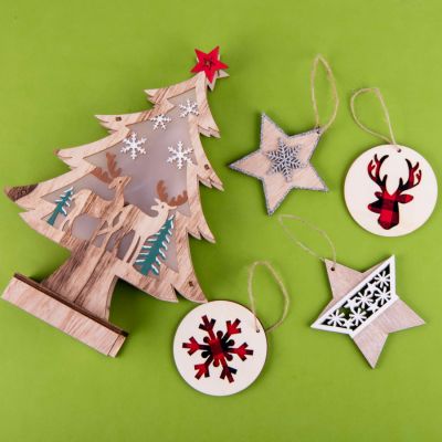 Украшение новогоднее SHINE BRIGHT, бежевый, серебристый-2