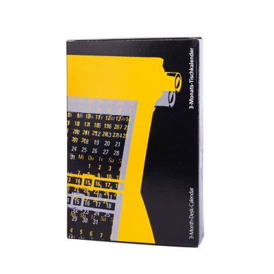 Календарь настольный, календарная сетка на 2023 - 2024 г., синий, черный-4