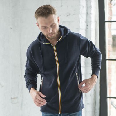 Толстовка мужская с начесом LAS VEGAS MAN 280, серый меланж-2