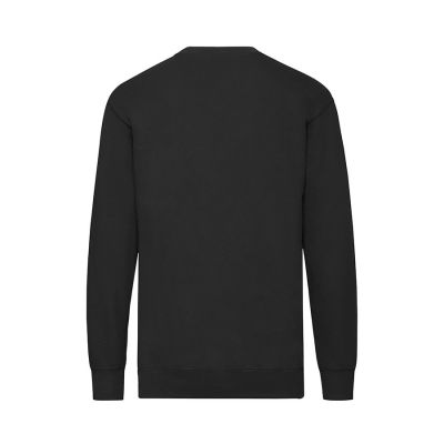 Свитшот без начеса LIGHTWEIGHT SET-IN SWEAT 240, черный-1