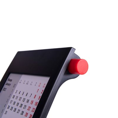 Календарь настольный на 2 года, красный, черный-3