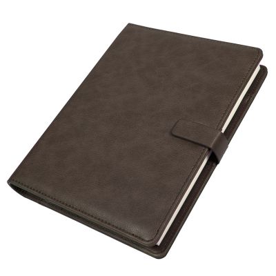 Ежедневник недатированный Coach, B5, коричневый, кремовый блок, подарочная коробка-0