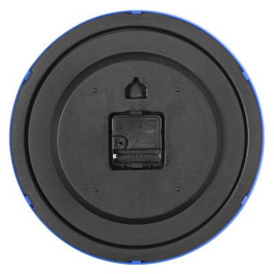 Часы настенные 'ПРОМО' разборные; яркий синий, D28,5 см; пластик, ярко-синий-2