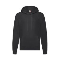 Толстовка мужская LIGHTWEIGHT HOODED SWEAT 240, черный