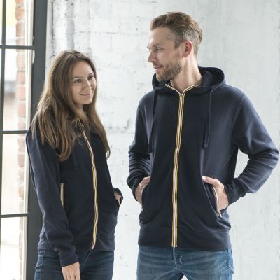 Толстовка мужская с начесом LAS VEGAS MAN 280, темно-синий-4