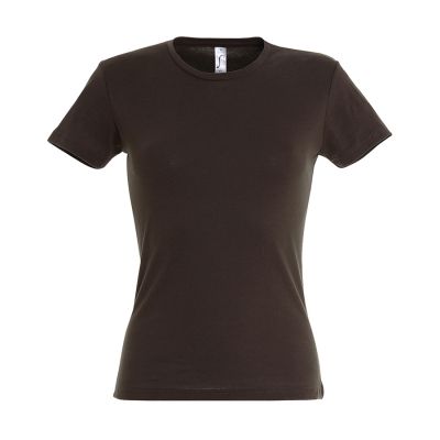 Футболка женская REGENT MISS 150, шоколадный-0