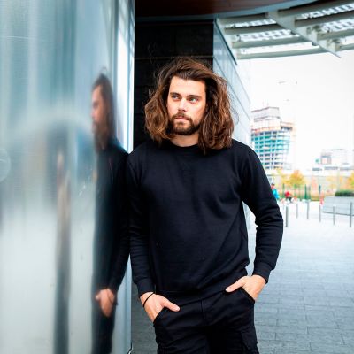 Свитшот унисекс CROAZIA 280, черный-6