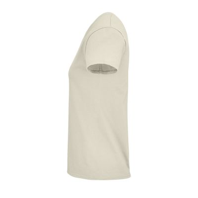 Футболка женская CRUSADER WOMEN 150 из органического хлопка, бежевый-1