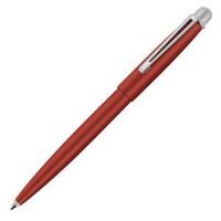 Ручка шариковая DELTA, красный, серебристый
