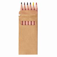 агаНабор цветных карандашей мини TINY,6 цветов, бежевый