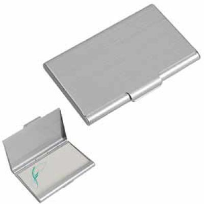 Визитница 'Браш', серебристый-0