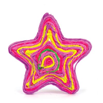 Набор для раскраски 'ЗВЕЗДА',  игрушка елочная, кисть, краски, некрашеный картон-1