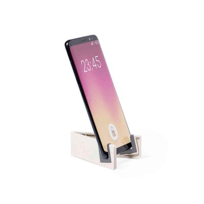 Держатель для телефона LASTROW, пластик с пшеничным волокном, бежевый-1