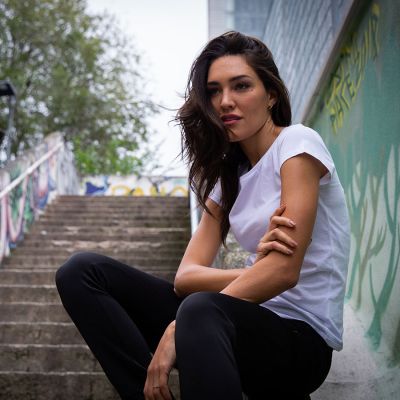 Футболка женская CALIFORNIA LADY 150, синий-5