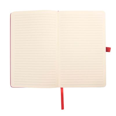 Бизнес-блокнот Tabby Justy, твердая обложка, в линейку, красный-5