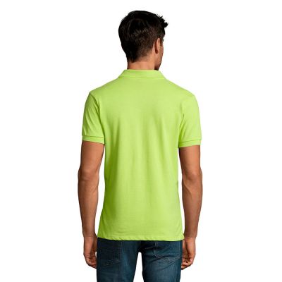 Поло мужское PERFECT MEN 180, светло-зеленый-4