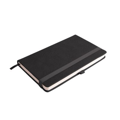 Ежедневник недатированный Starry , А5, черный, кремовый блок-0