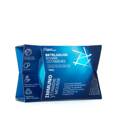 Витаминная бомба для ванн BETELGEUSE IMMUNO, голубой-1