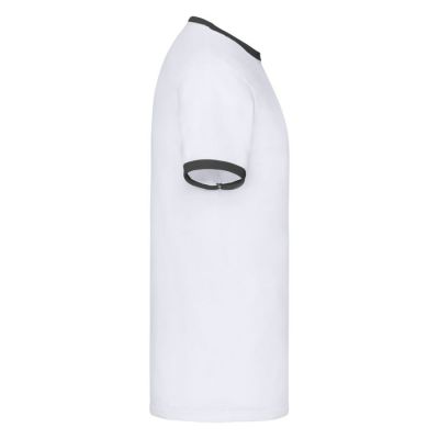 Футболка мужская RINGER T 160, белый, черный-2