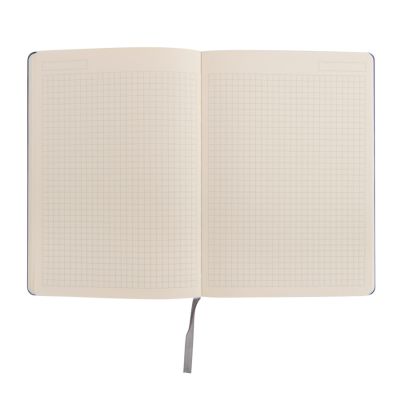 Бизнес-блокнот А5 'Elegance', мягкая обложка, в клетку, фиолетовый-2