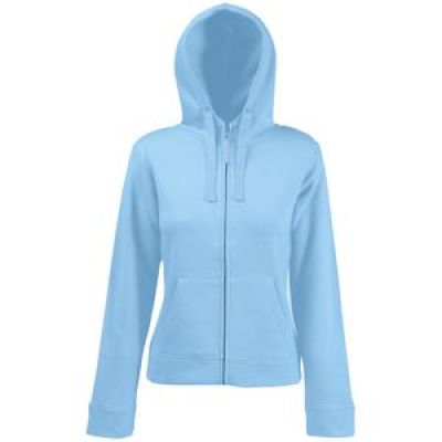 Толстовка женская 'Lady-Fit Hooded Sweat Jacket', голубой-0