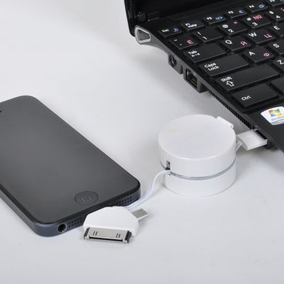 Набор переходников для мобильных устройств 'Compact', белый-5