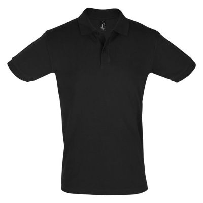 Поло мужское PERFECT MEN 180, черный-0