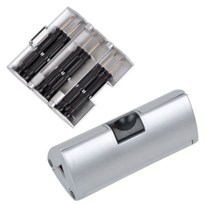 Набор отверток, серебристый-0