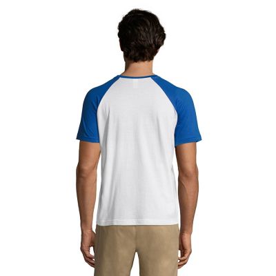 Футболка мужская FUNKY 150, синий, белый-4
