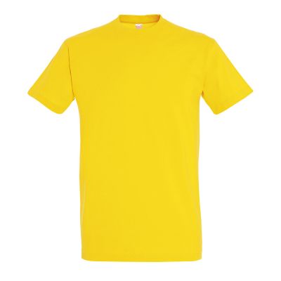 Футболка мужская IMPERIAL, желтый, 2XL, 100% хлопок, 190 г/м2-0