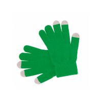Перчатки сенсорные ACTIUM, зелёный, акрил 100%, зеленый