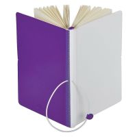 Бизнес-блокнот А5 'Franky' , мягкая обложка, в линейку, фиолетовый