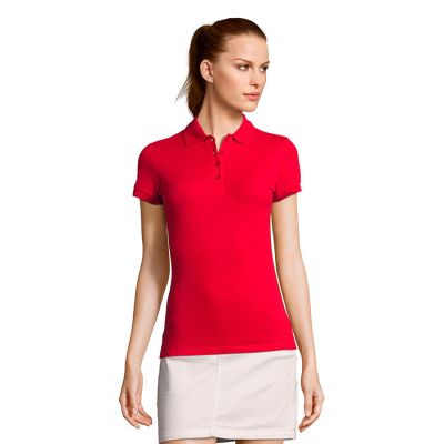 Поло женское PASSION 170, красный-3