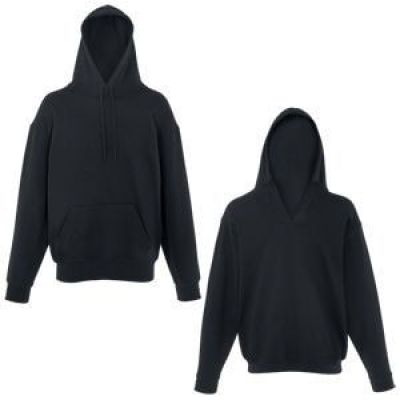 Толстовка мужская UNIQUE HOODIE 280, черный-0