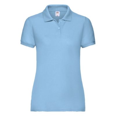 Поло женское 65/35 POLO LADY-FIT 180, голубой-0