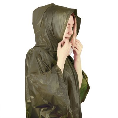 Дождевик ANTIRAIN, темно-зелёный-1