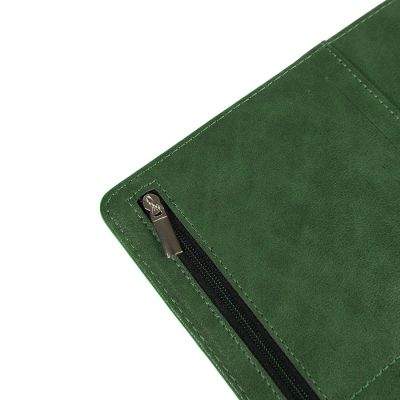 Ежедневник недатированный Coach, B5, зеленый, кремовый блок, подарочная коробка-3