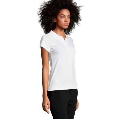 Поло женское PRESCOTT WOMEN 170, белый-5