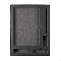 Коробка 'Tower', сливбокс, размер 20*29*4.5 см, картон черный,300 гр. ложемент изолон, чёрный