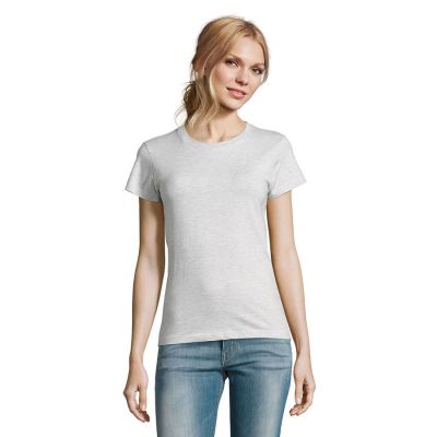 Футболка женская IMPERIAL WOMEN 190, светло-серый меланж-3
