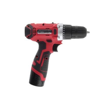 Шуруповерт аккумуляторный HIPER HCD12A, 12В, в коробке, Li-ion батарея 1,5 Ач, 25Нм, красный-2