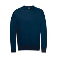 Свитшот унисекс с начесом CROAZIA 280, темно-синий