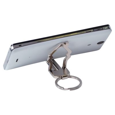 Брелок 'Home stand' в упаковке, 7,3х3х0,3см,металл, серебристый-1