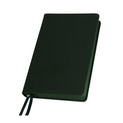 Ежедневник недатированный Softie, А5, зеленый, блок в клетку, зеленый обрез-0