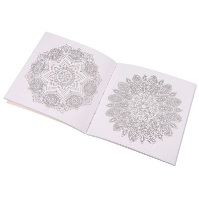 Альбом с раскрасками RUDEX (48 листов), 15х15х0.7 см, картон, бумага, белый-1